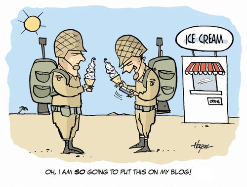 'Oh, I am SO going to put this on my blog!'