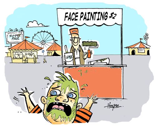Face Painting.