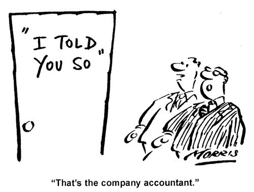 That's the company accountant.