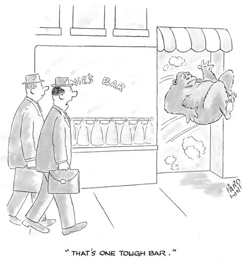 'That's one tough bar.'