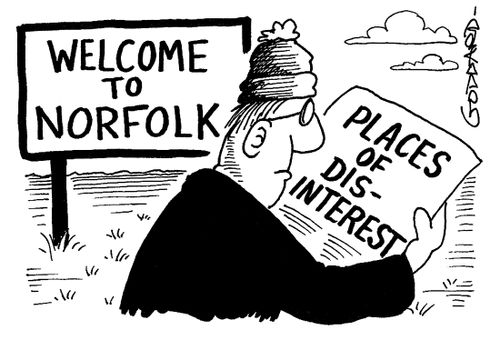 Places of dis-interest - Norfolk.