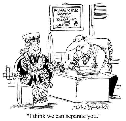 I think we can separate you.