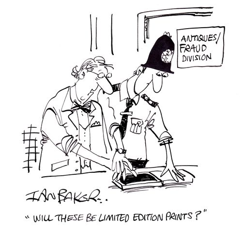 'Will these be linited edition prints?'
