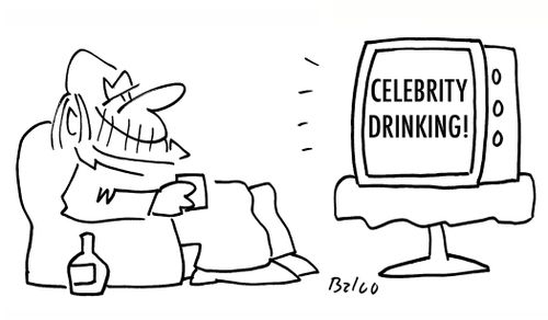 CELEBRITY DRINKING