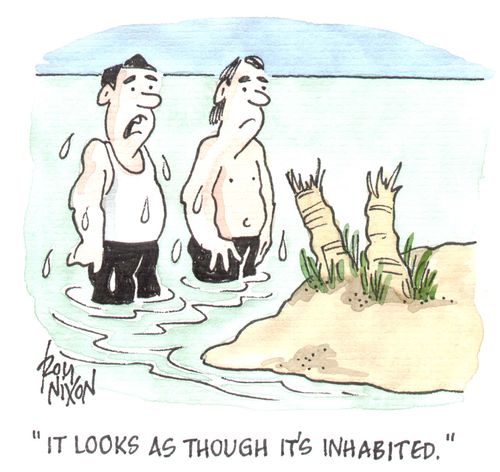 "It looks as though it's inhabited."
