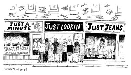 'Just look'in'