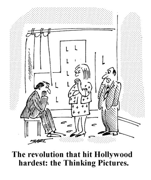 The revolution that hit Hollywood hardest:The Thinking Pictures."