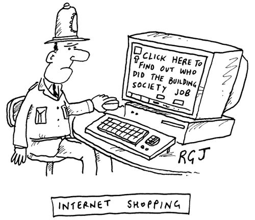 'Internet shopping' 'Click here to find out who did the building society job'