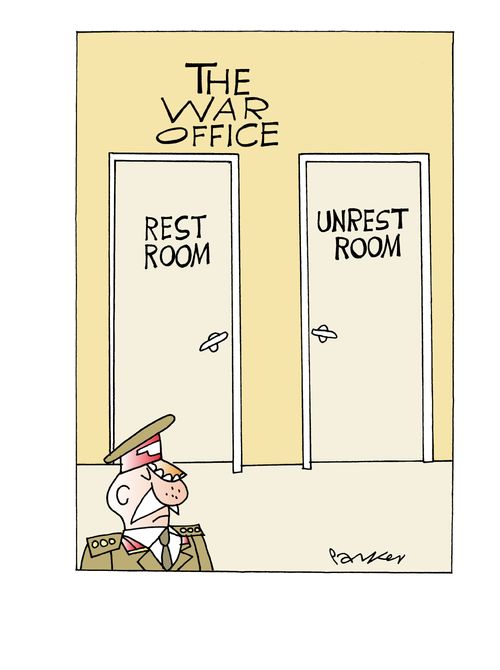 War office - Rest room/unrest room