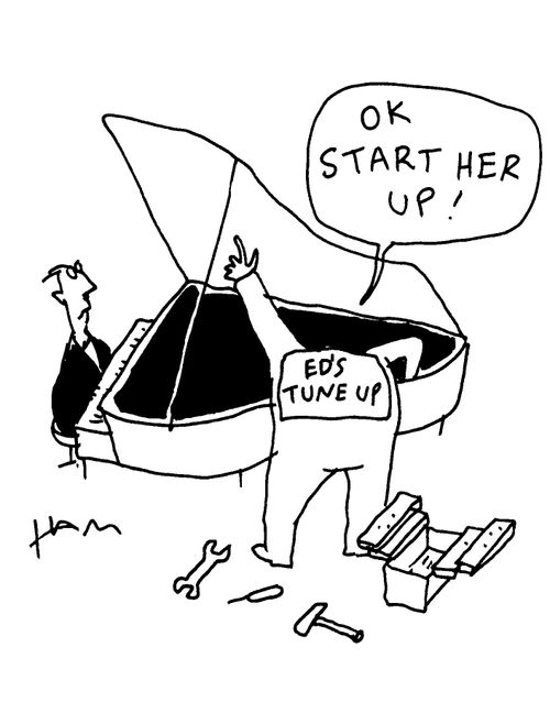 'Ok start her up!'