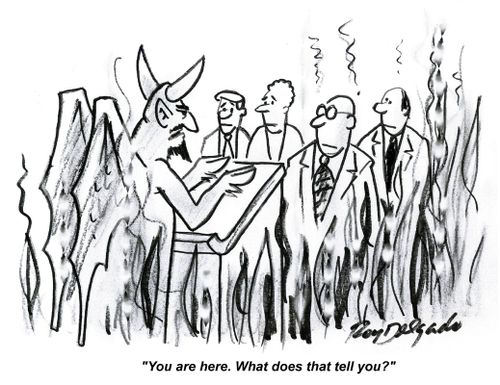 'You are here. What does that tell you?'