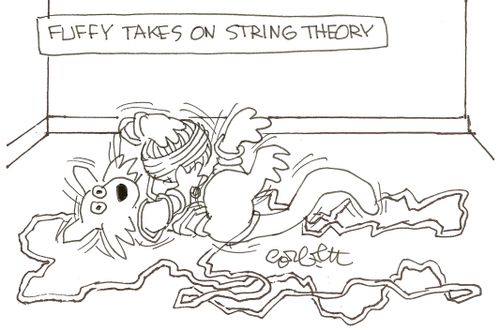 Fluffy takes on string theory.