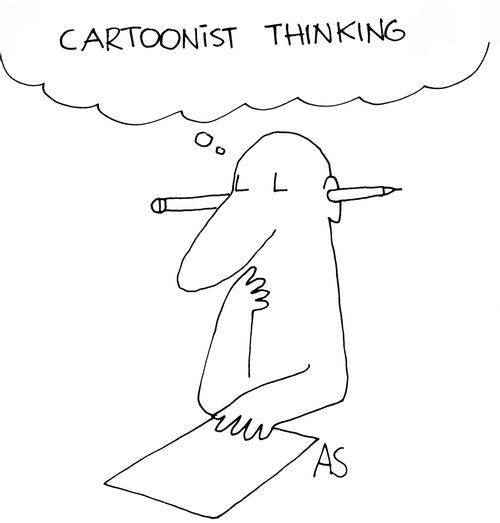 'Cartoonist Thinking'