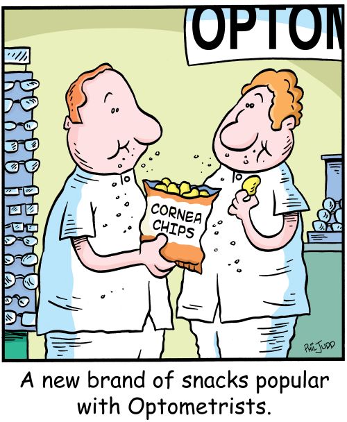 A new brand of snacks popular with Optometrists.