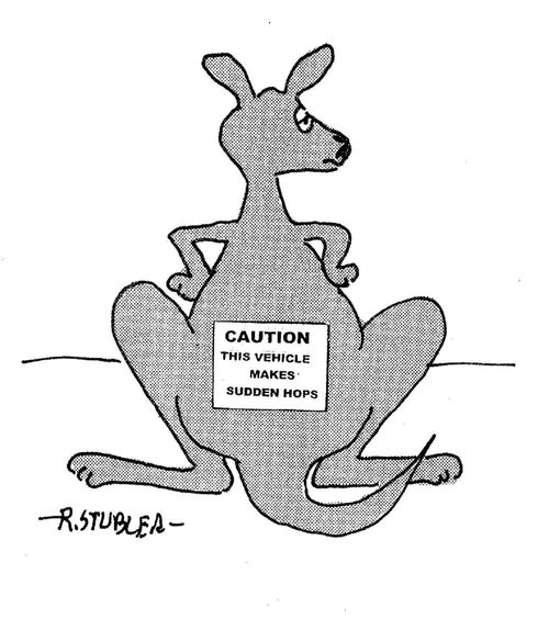 Caution: This Vehicle Makes Sudden Hops.