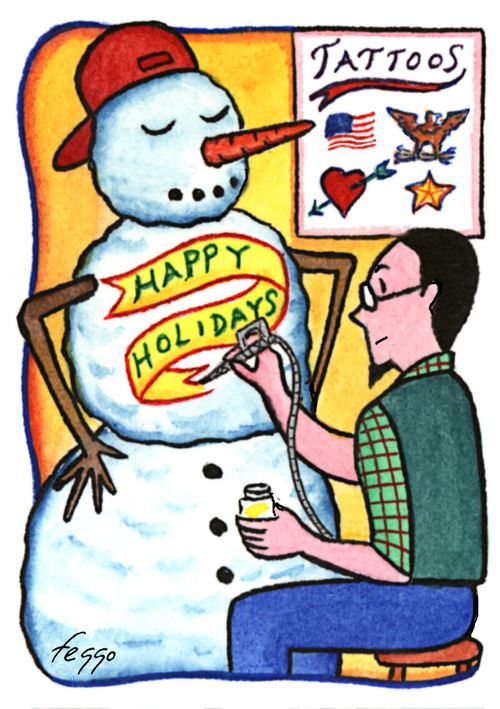 Snowman Tattoo