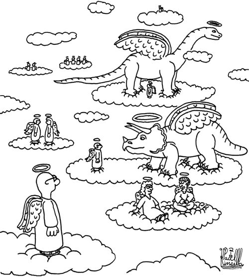 Did dinosaurs go to heaven?