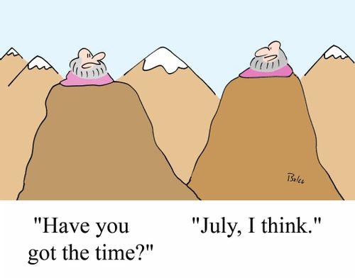 'Have you got the time?'