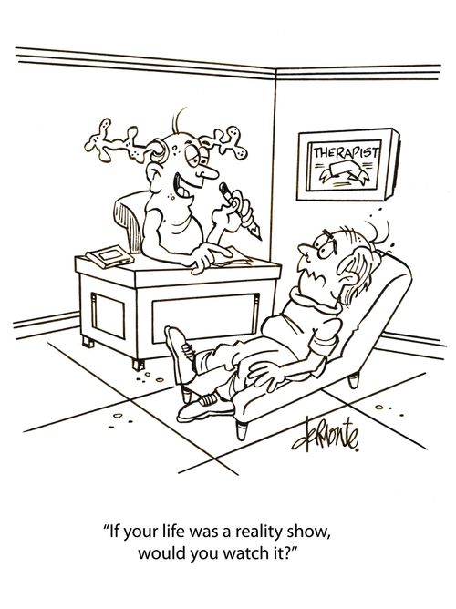'If your life was a reality show, would you watch it?'