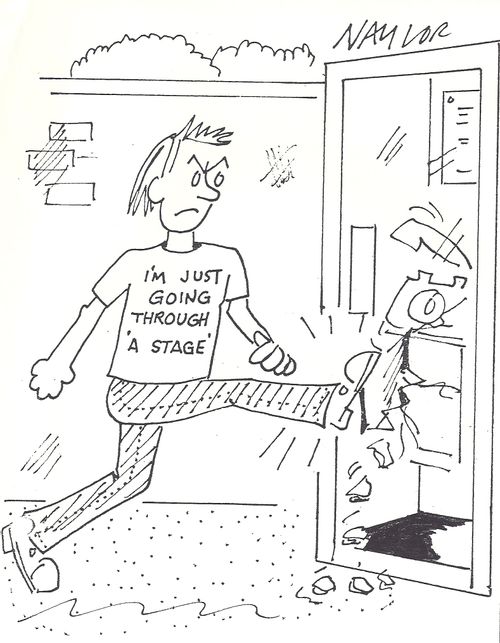 T-Shirt: I'm Just Going Through 'A Stage'.