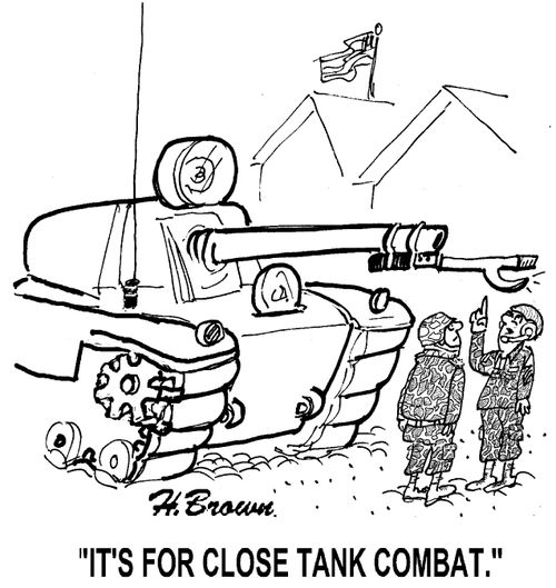 'It's for close tank combat.'