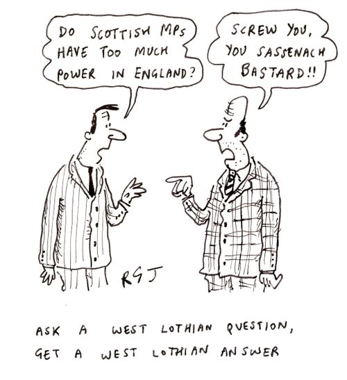 Ask a West Lothian question, get West Lothian Answer.