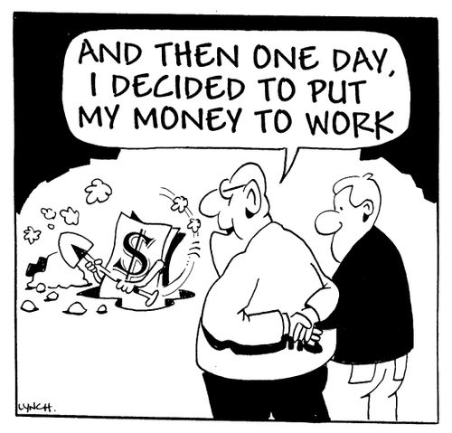 And one day, I decided to put my money to work.