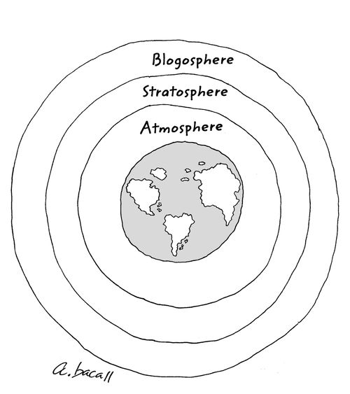 Blogosphere, stratosphere, atmosphere.