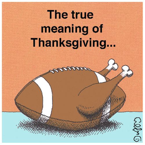 The true meaning of Thanksgiving...