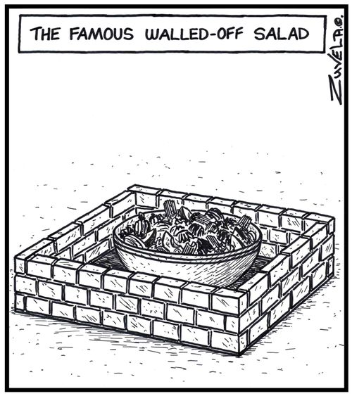 The famous Walled-off salad.