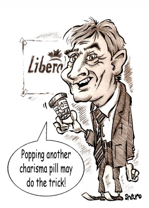 Popping another charisma pill may do the trick!
