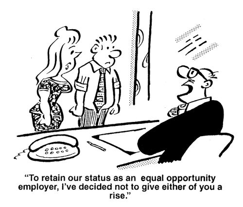 "To retain our staus as an equal opportunities employer...."