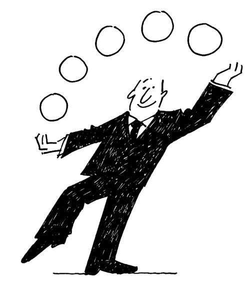 Keeping all the balls in the air - skills