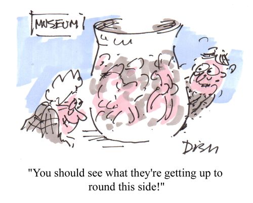 'You should see what they're getting up to round this side!'