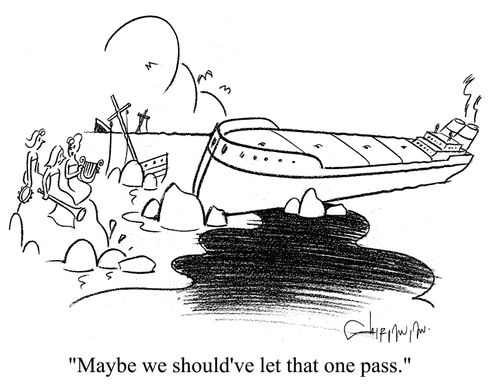 'Maybe we should've let that one pass.'