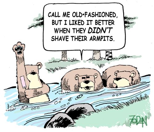 'Call Me Old-Fashioned, But I Liked It Better When They Didn't Shave Their Armpits.'