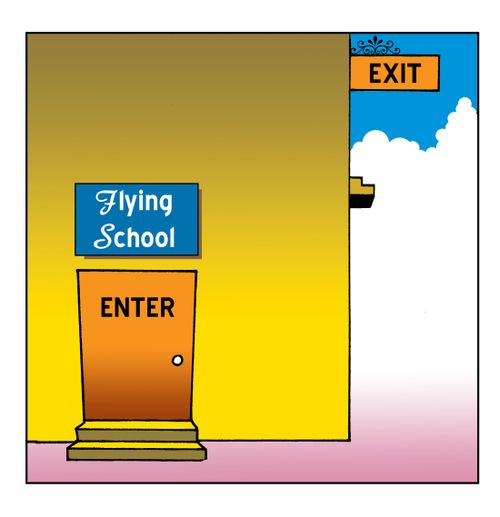 Flying School.
