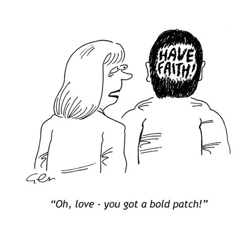 'Oh, Love - You got a bold patch.'