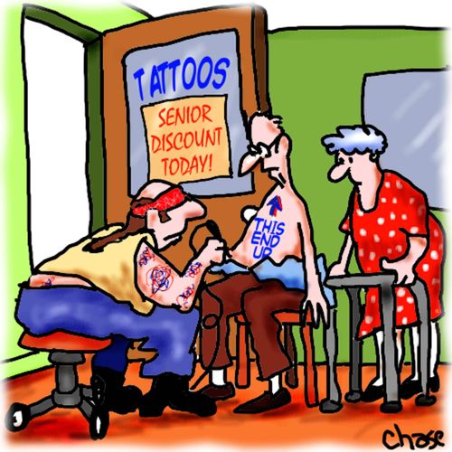 Tatoos for Seniors.