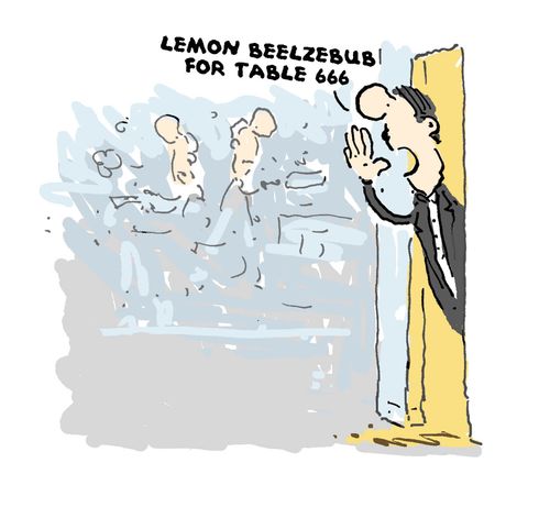 Lemon beelzebub for table 666
