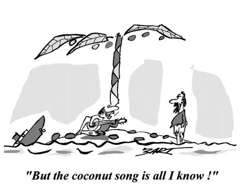 'But the coconut song is all I know!'