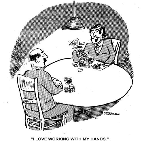'I love working with my hands.'