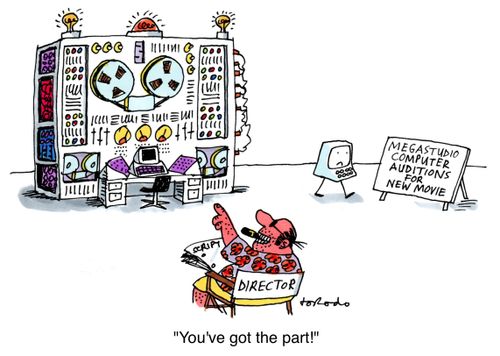 'You've got the part!'