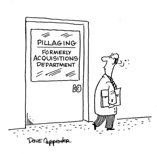 Pillaging, formerly Acquisitions Department