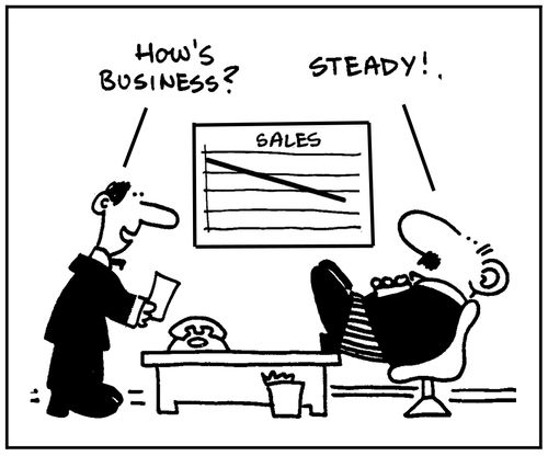 'How's business?'