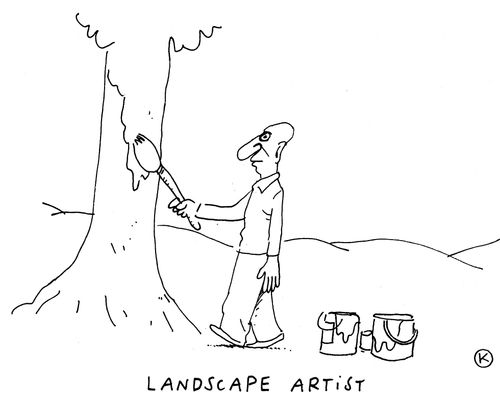 Landscape artist