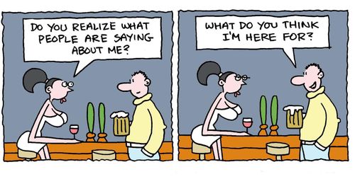 'Do you realize what they are saying about me?'