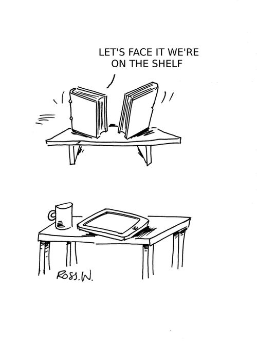 'Let's face it we're on the shelf.'