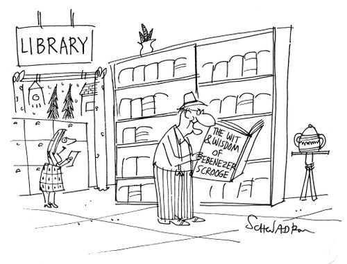 Library: 'The Wit & Wisdom of Ebenezer Scrooge.'