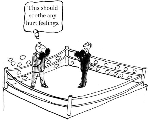 'This should soothe any hurt feelings.'